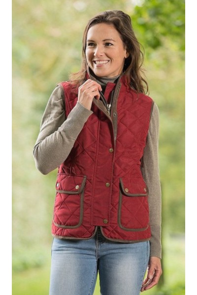 gilet tissu femme