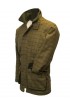 Manteau en tweed homme – Derby beige à carreaux