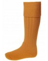 Chaussettes moutarde + garters - Homme