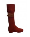 Chaussettes rouges + garters - Homme