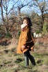 Cape huilée Hooded - Gold