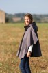 Cape Laveline CITY réversible - Tweed noir