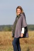 Cape Laveline CITY réversible - Tweed Loden antic