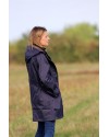 Imperméable Oxford bleu - femme