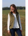 Gilet tweed clair