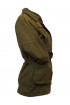 Manteau tweed femme vert carreaux rouges