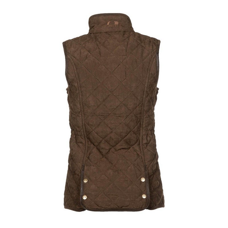 Gilet sans manche matelass chocolat Cross and Country