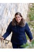 Manteau Doudoune Alice - bleu