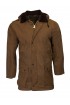 Veste huilée homme beige