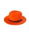 Chapeau en feutre de laine Orange