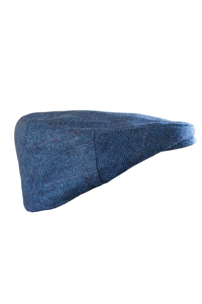 Casquette Tweed Bleu foncé