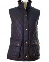 Gilet matelassé femme bleu marine déperlant