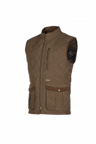 Gilet matelassé homme chocolat