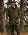 Manteau en tweed homme - Vert foncé