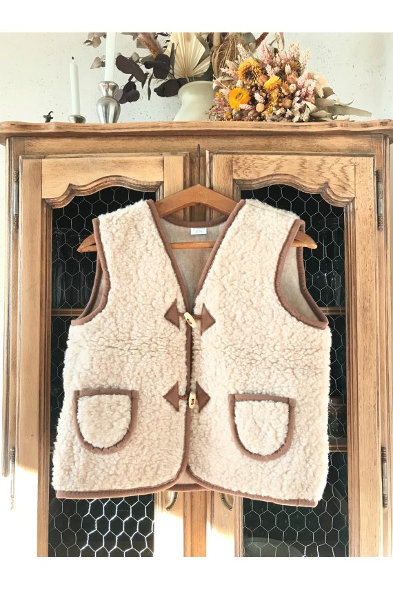 Gilet mouton enfant