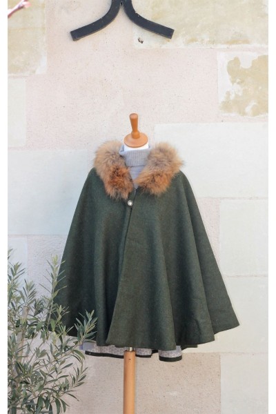 Cape Mahault - Tweed vert loden