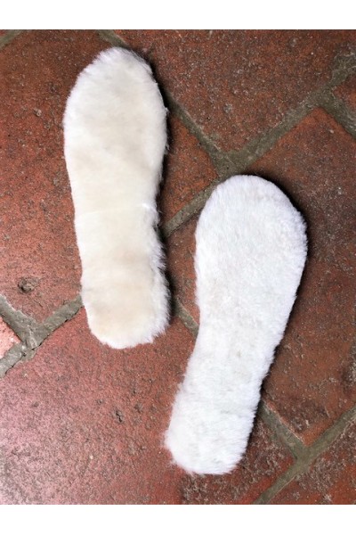 Semelles en peau de mouton naturelle – semelles chaudes et confortables fabriquées en France