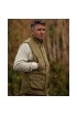 Gilet en tweed clair homme