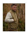 Gilet en tweed clair homme