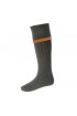 Chaussettes vertes pour knickers avec garters - Homme