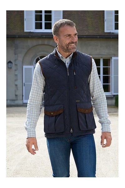 Gilet matelassé homme Bleu Marine