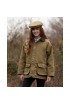 Manteau enfant en tweed - Vert clair