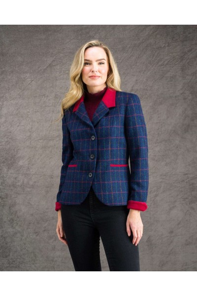 Veste blazer tweed femme Sasha