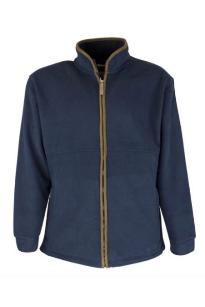 Veste polaire homme bleu marine