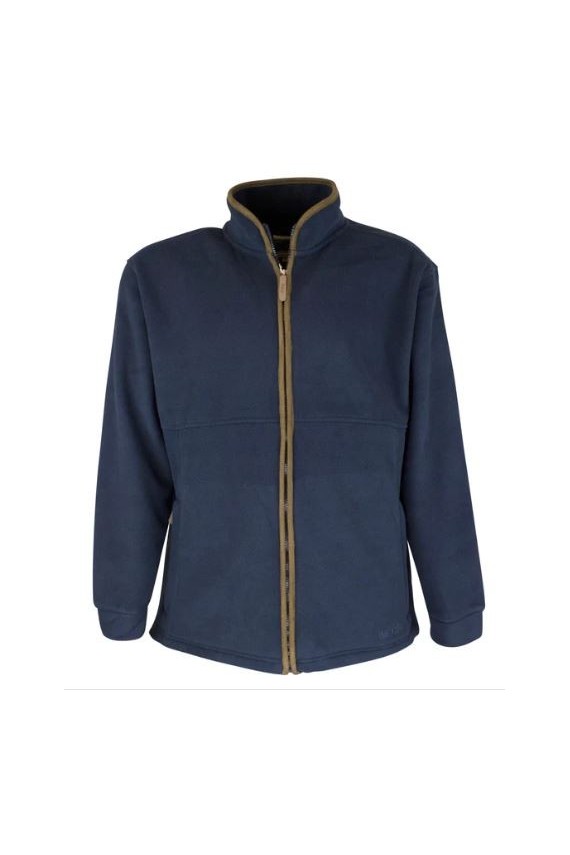 Veste polaire homme bleu marine