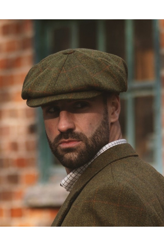 Casquette tweed foncé Homme et Femme - Cross and Country