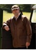 Veste huilée homme beige