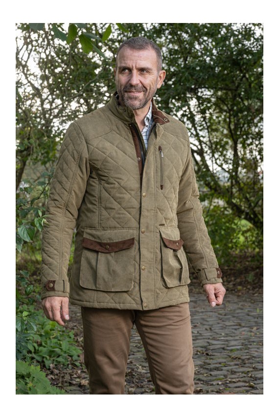 Veste matelassée homme Kaki Clair