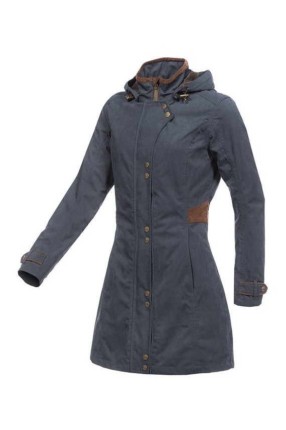 Manteau femme en toile