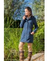 Manteau femme en toile