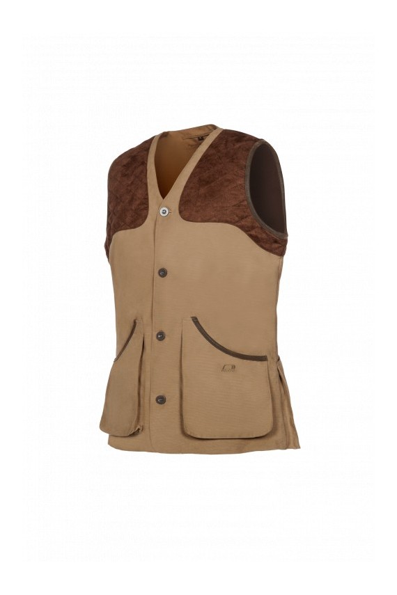 Gilet de tir homme - Camel