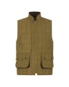 Gilet en tweed clair homme