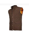 Gilet matelassé homme – Chocolat