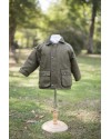 Manteau tweed enfant - dark sage