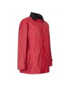 Manteau huilé femme - Rouge