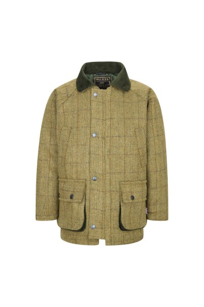 Manteau enfant en tweed -...