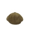 Casquette Bakerboy tweed clair Homme et Femme