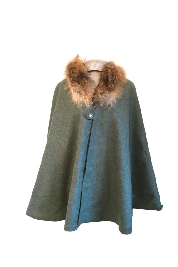 Cape Mahault - Tweed vert loden