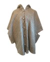 Cape Laveline CITY réversible – Tweed Pied-de-Poule | Élégance classique & intérieur déperlant – Made in France