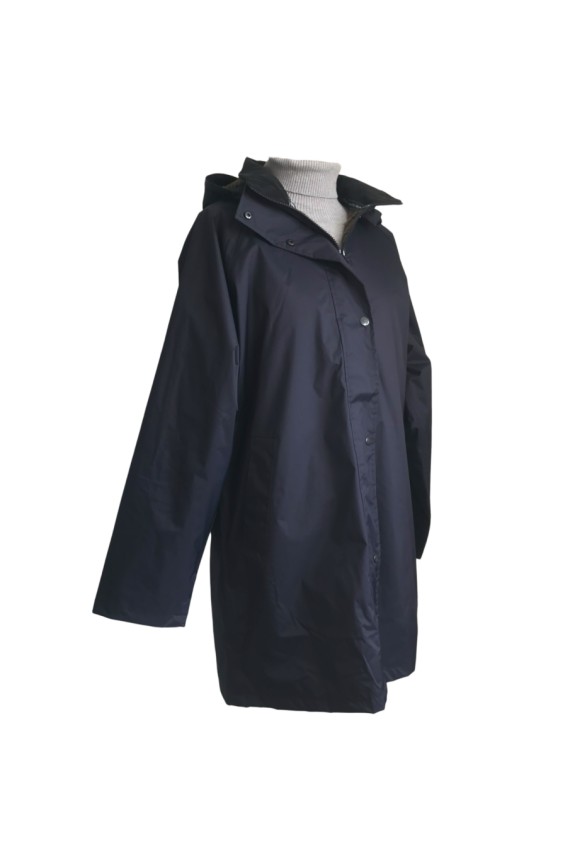 Imperméable Oxford bleu - femme