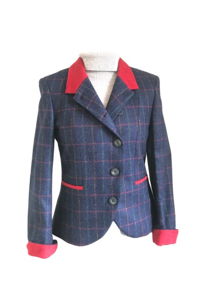 Veste blazer tweed femme Sasha