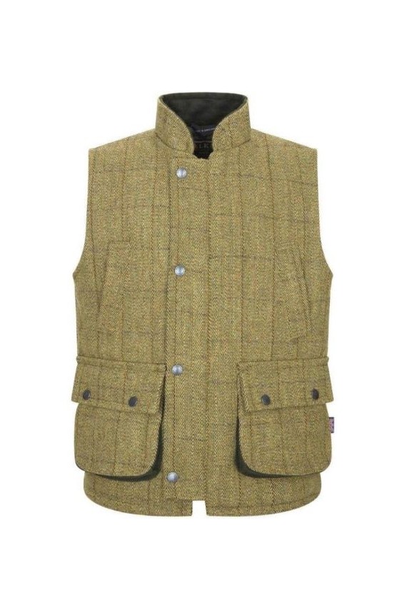 Gilet enfant en tweed