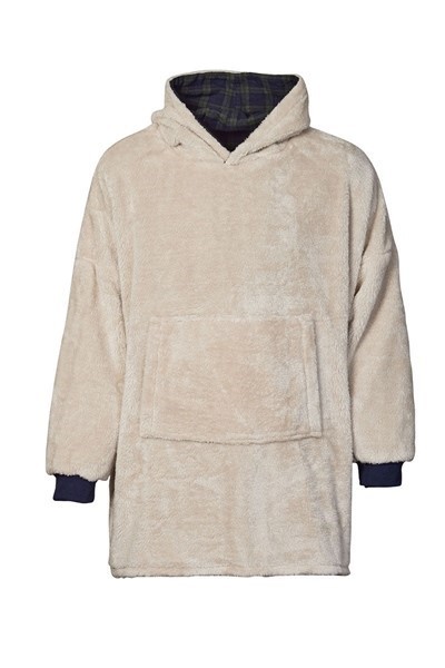Sweat à capuche flanelle irlandaise homme | 100 % coton flanelle doublé polaire