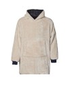 Sweat à capuche flanelle irlandaise homme | 100 % coton flanelle doublé polaire
