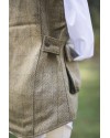 Gilet tweed clair