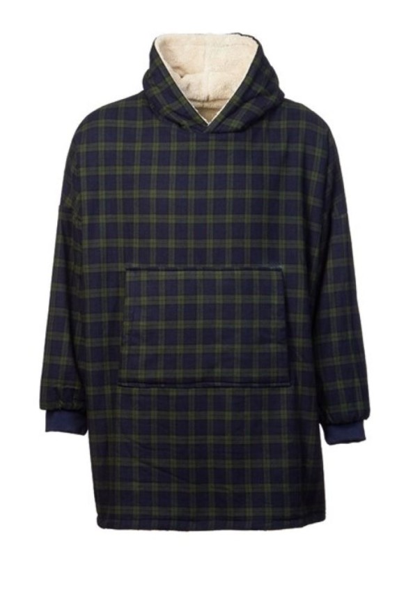 Sweat à capuche flanelle irlandaise homme | 100 % coton flanelle doublé polaire